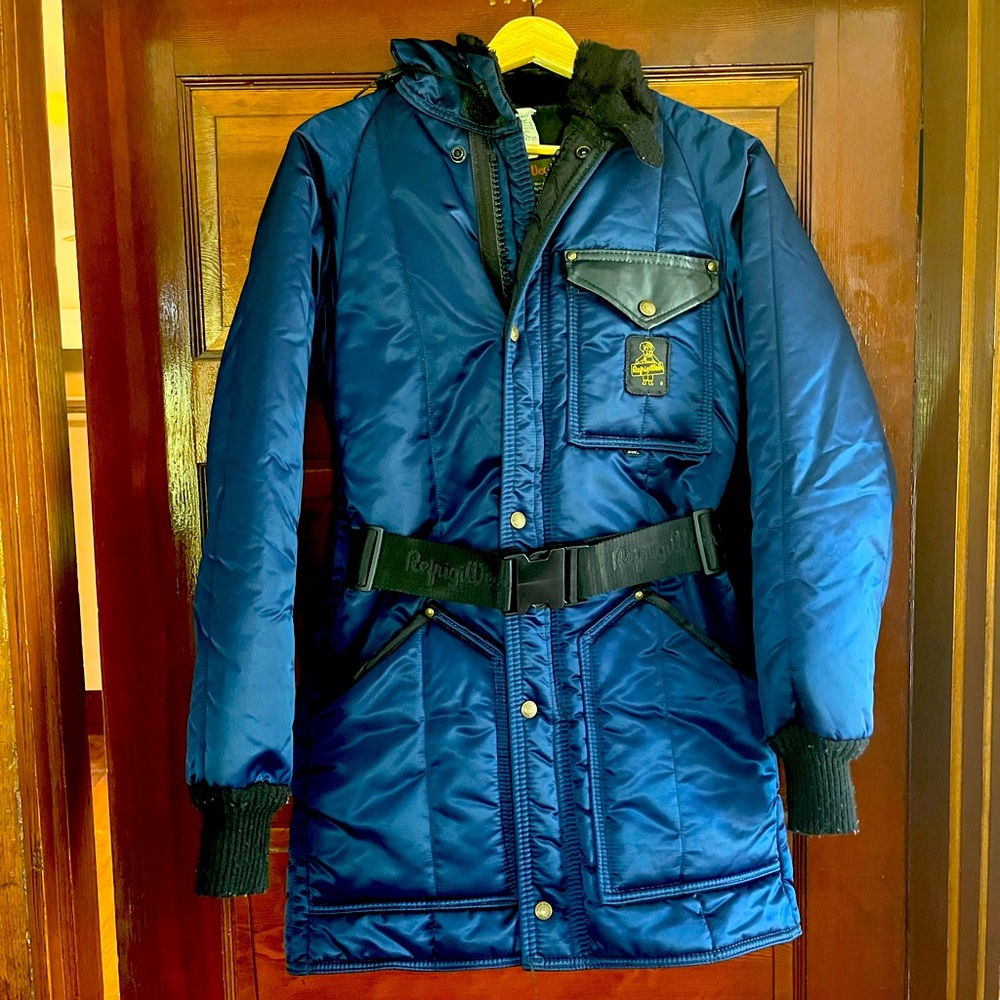 Ladies Indigo Winter Coat